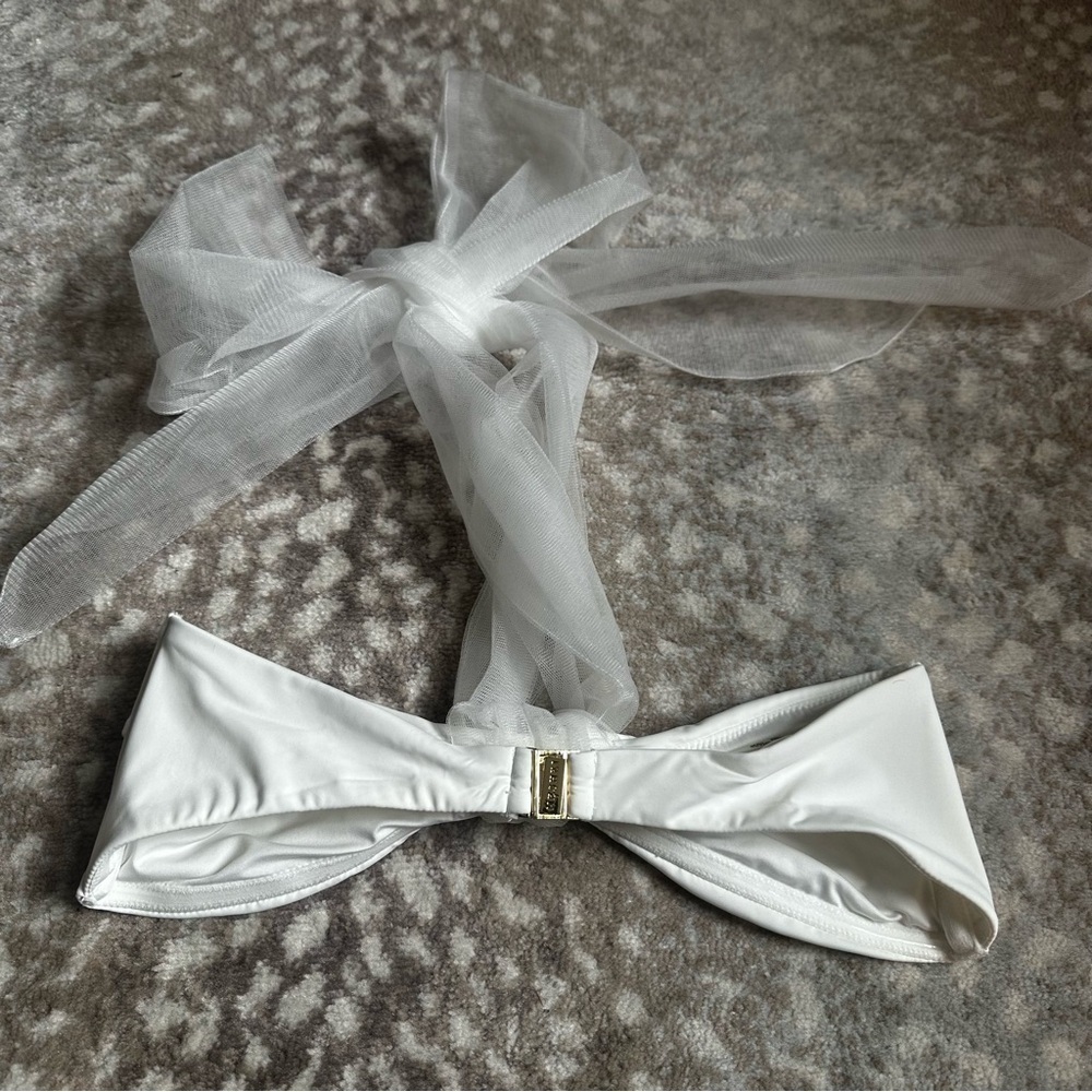 NWOT- Meshki Sheryl Bow Bikini Set - Picture 6 of 11